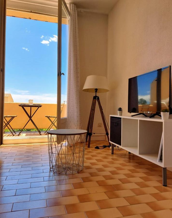 Ferienwohnung Coquet Studio Avec Belle Terrasse La Londe-les-Maures Exterior foto